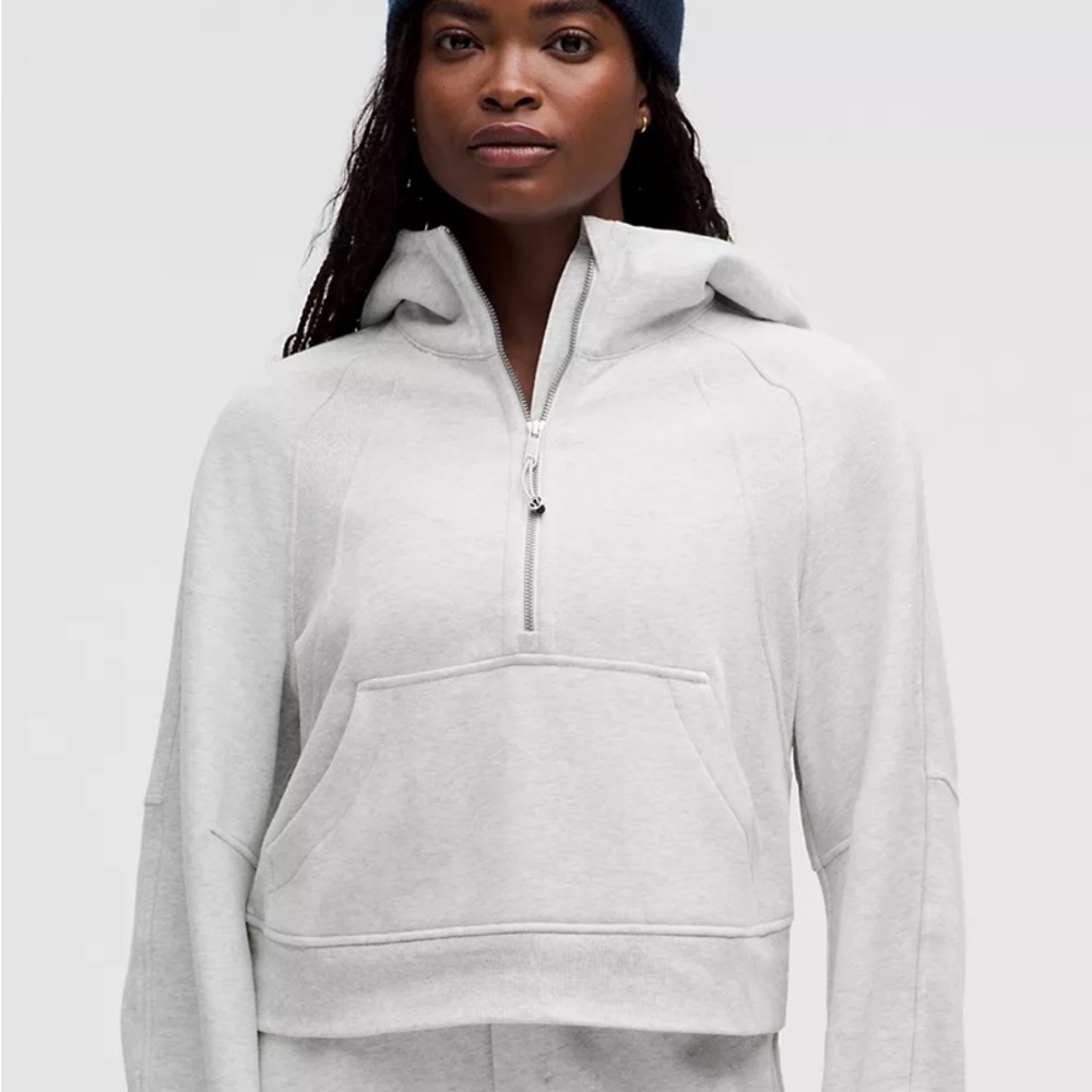 lululemon M/L scuba oversized half-zip hoodie